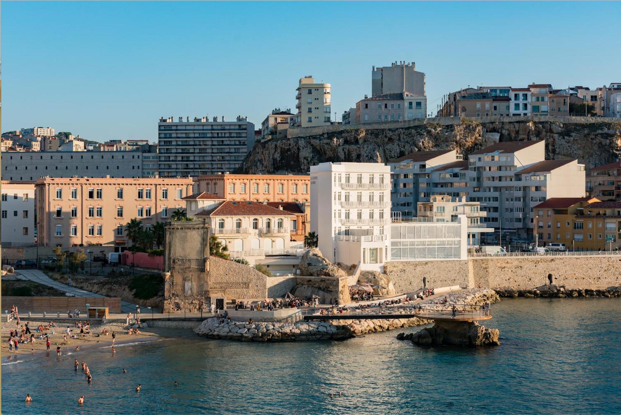 Les Bords De Mer Marseille Bagian luar foto